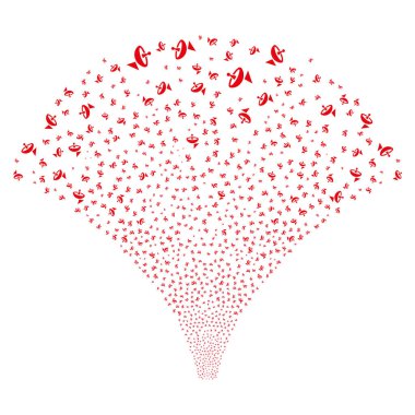 Kaynak anten akışı simgeleri