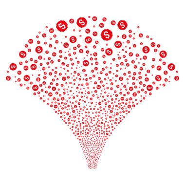 Kaynak akışı banka mührü simgeleri