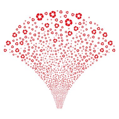 Kaynak akışı geri dönüşüm ok simgeleri