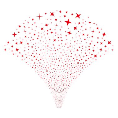 Kaynak akışı Parlatıcı yıldız kutsal kişilerin resmi