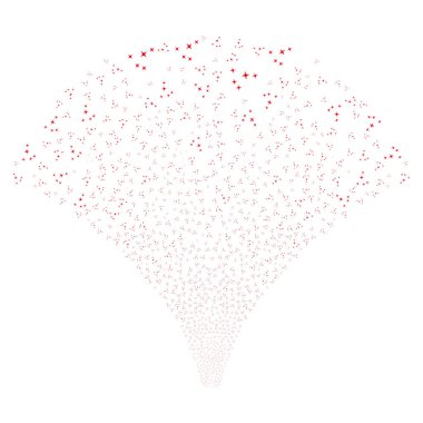 Kaynak akışı alan yıldız kutsal kişilerin resmi