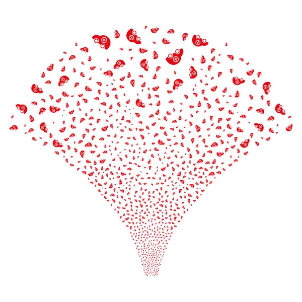 Kaynak akışı ambulans araba simgeleri