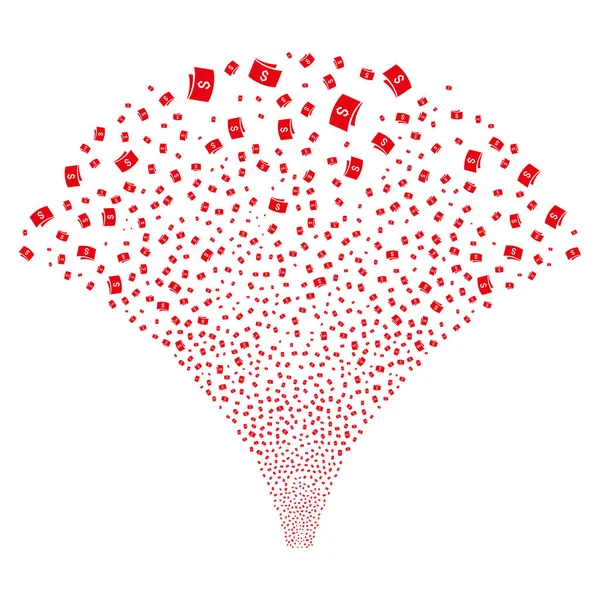 Kaynak banknotlar akışı simgeleri