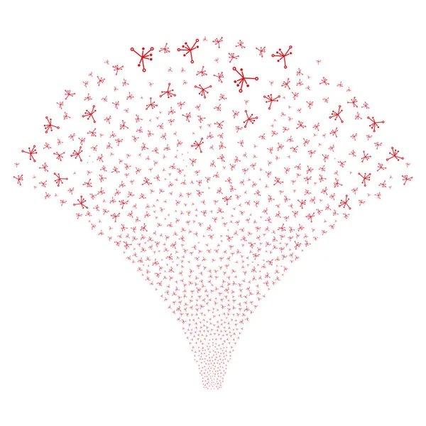 Kaynak akışı büyük patlama simgeleri