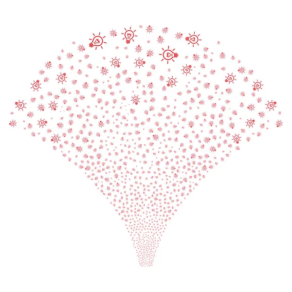 Kaynak ampul akışı simgeleri