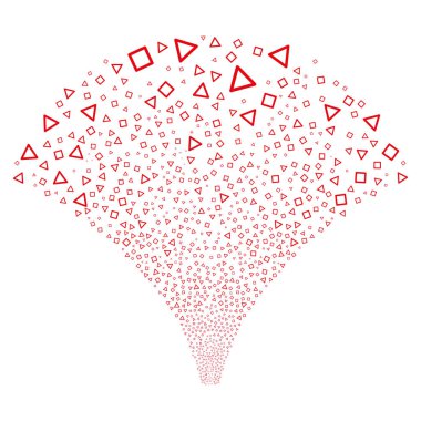 Kaynak akışı, üçgen ve kare kare simgeleri