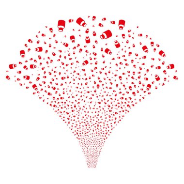 Kaynak şişe akışı simgeleri