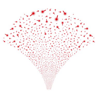 Kaynak akışı değnek sihirli aracı simgeleri