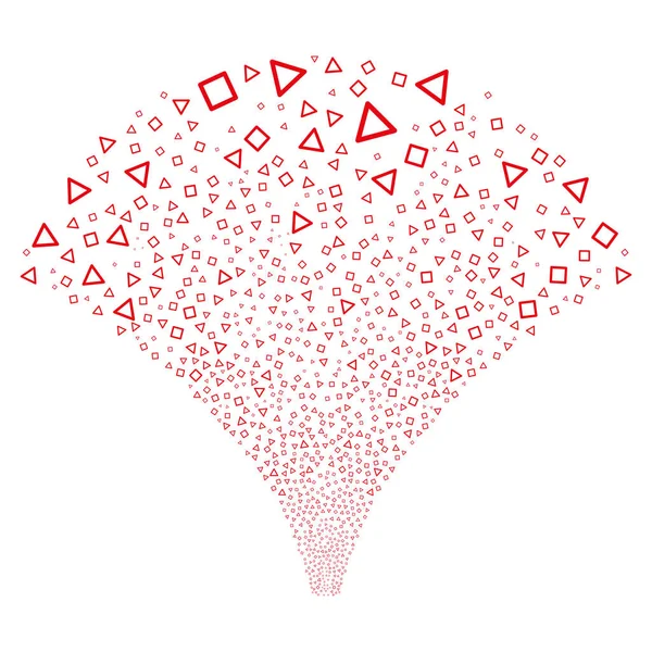 Kaynak akışı, üçgen ve kare kare simgeleri