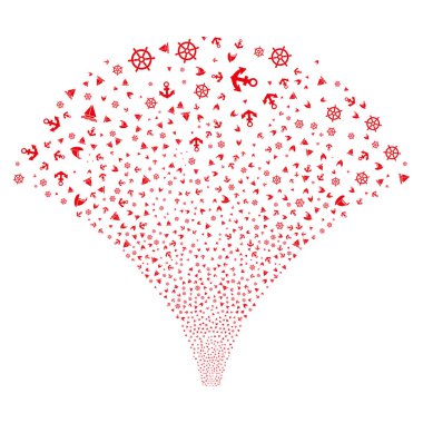 Kaynak akışı, tekne yelken simgeleri