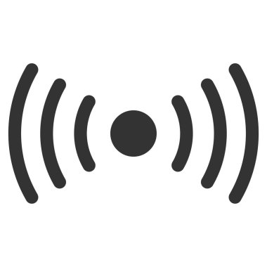 Wi-fi Noktası Düz Vektör Simgesi