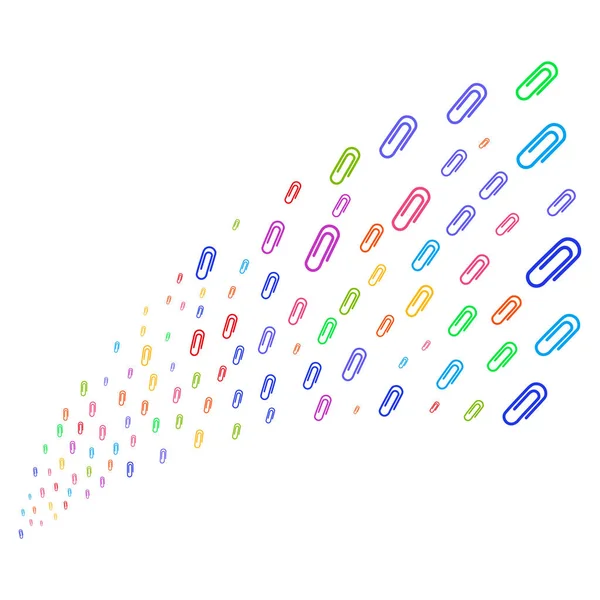 Flux source de Paperclip — Image vectorielle