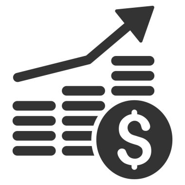 Mali grafik düz vektör simgesi