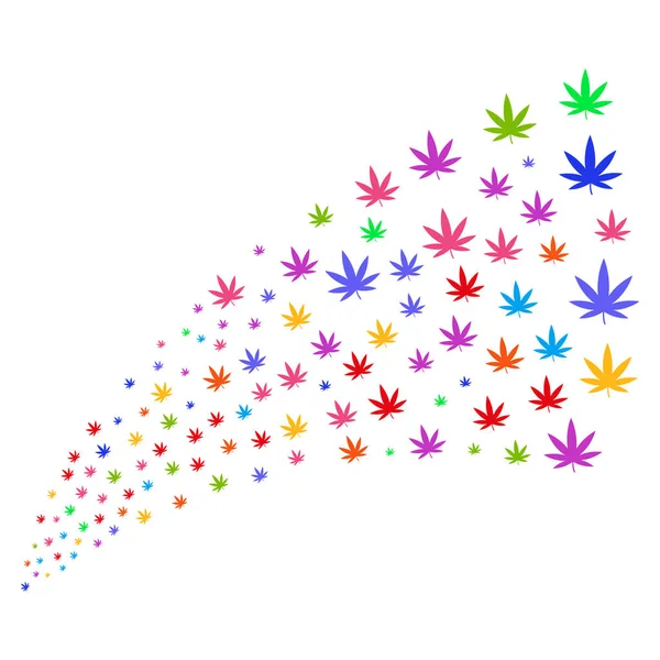 Source Volet de cannabis — Image vectorielle