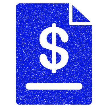 Fatura Grunge simgesi