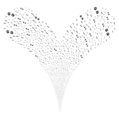 Pençe ayak izleri çeşme dere