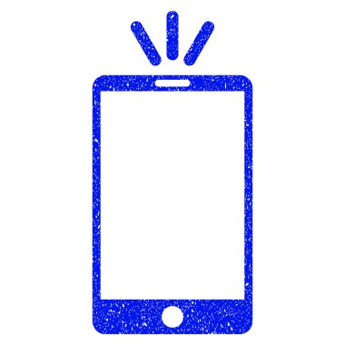 Mobil meşale Grunge simgesi