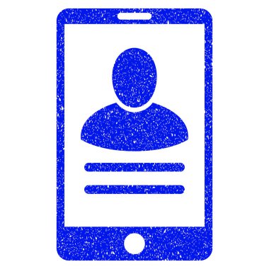 Mobil kullanıcı özellikleri Grunge simgesi