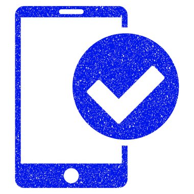 Telefon Ok Grunge simgesi