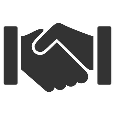 İlişki karşılıklı düz vektör simgesi