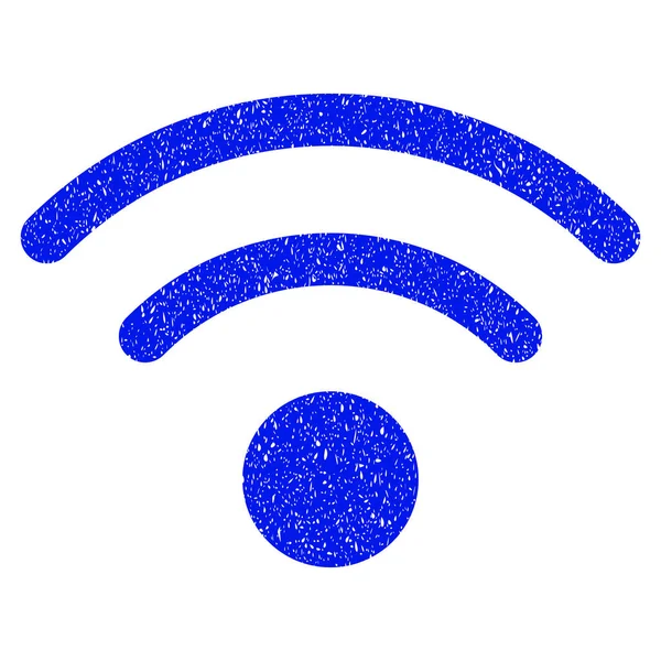 Wi-Fi grunge ikona — Stockový vektor