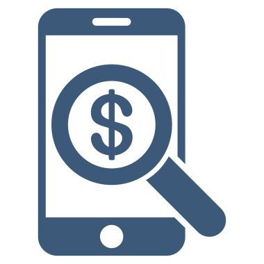 Telefon denetim vektör simgesi