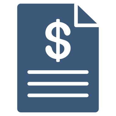 Fiyat listesi vektör simgesi