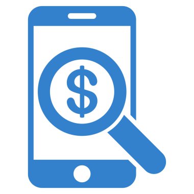 Telefon denetim vektör simgesi