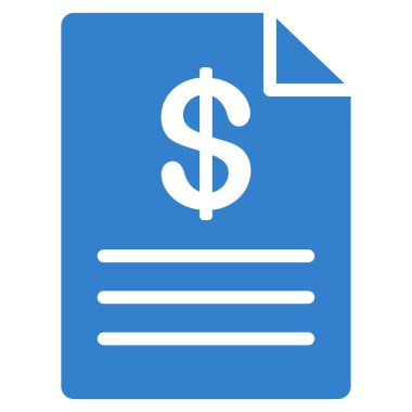 Fiyat listesi vektör simgesi