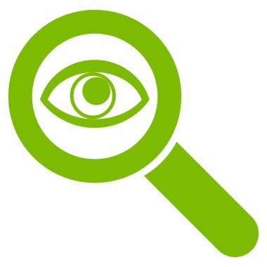 Göz keşfetmek vektör simgesi