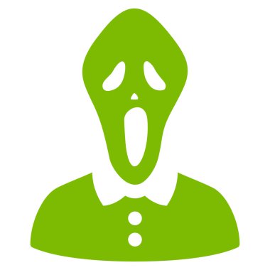 Korku vektör simgesi