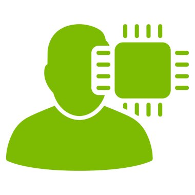 Nöro arabirim vektör simgesi