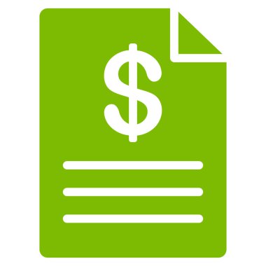 Fiyat listesi vektör simgesi