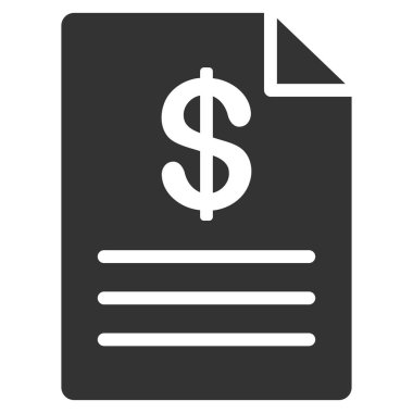 Fiyat listesi vektör simgesi