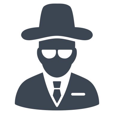 Ajan vektör simgesi