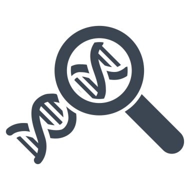 Genetik vektör simgesi