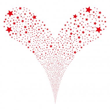 Havai fişek yıldızı çeşme dere