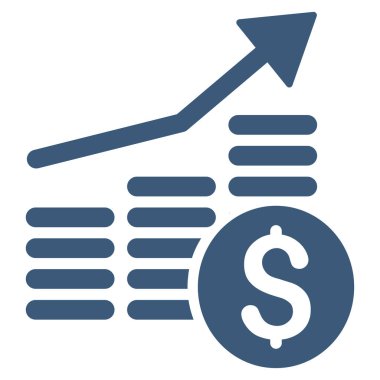 Mali grafik düz vektör simgesi