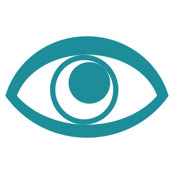 Icona vettoriale occhio — Vettoriale Stock