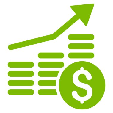 Mali grafik düz vektör simgesi