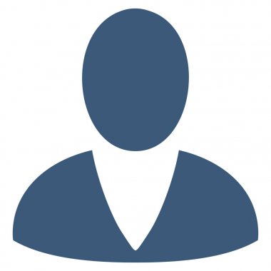 kullanıcı düz vektör simgesi