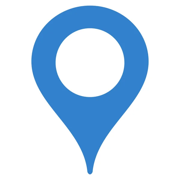 Mapa Marcador Flat Vector Icon — Vetor de Stock