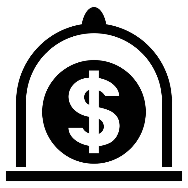 Dollar Standard Flat Vector Icon — Stock Vector