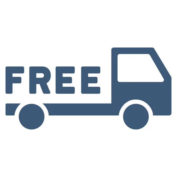 Free Delivery Flat Vector Icon — Stock Vector