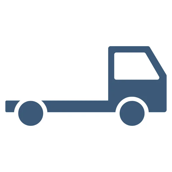 Vrachtwagen Chassis platte Vector Icon — Stockvector