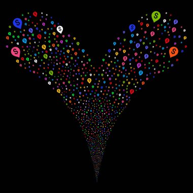 Bankacılık harita işaretleyici çeşme Stream