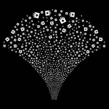 Kaynak akışı ilk yardım kiti simgeleri