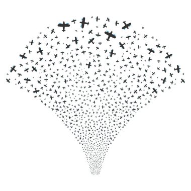 Kaynak uçak akışı simgeleri