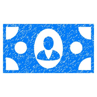 Banknot Grunge simgesi