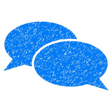 İleti bulutlar Grunge simgesi